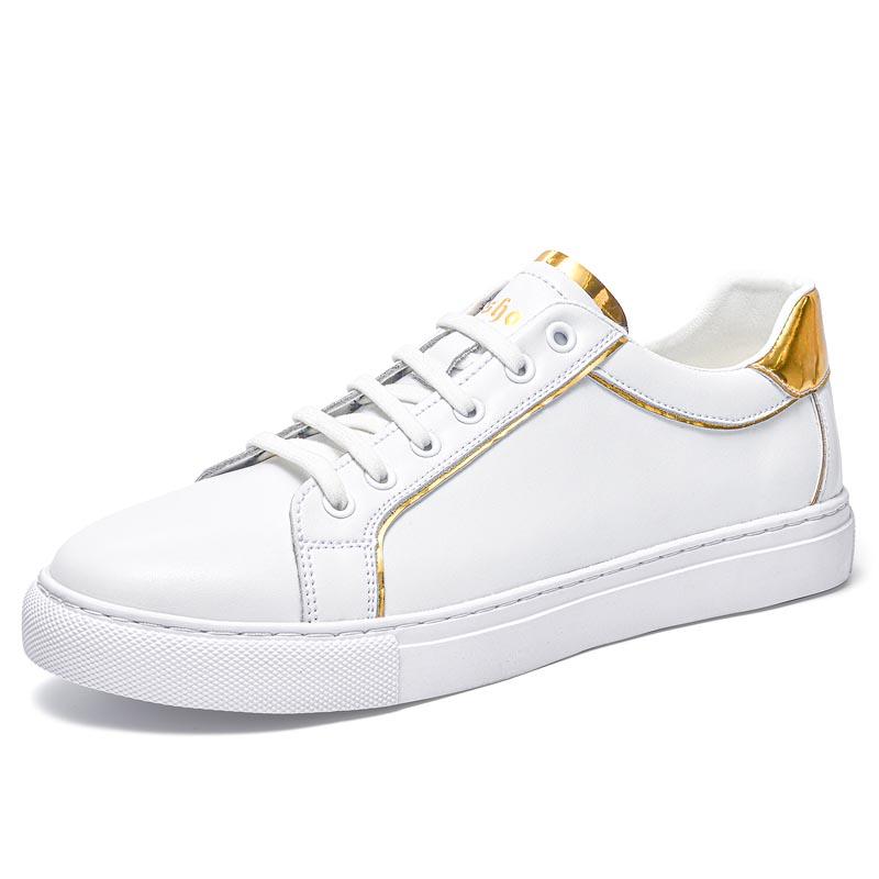 

Мужская повседневная обувь из натуральной кожи, модная мягкая спортивная обувь, новое поступление, мужские кроссовки на шнуровке, обувь для ходьбы на плоской подошве, обувь для скейтбординга 47 белый