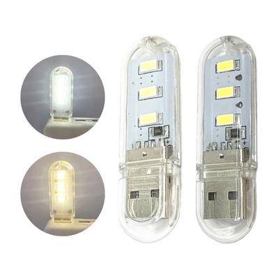 USB Power 6 LED Double Sided Night Lamp Delivering Balanced Illumination For Computer Use Home And Travel