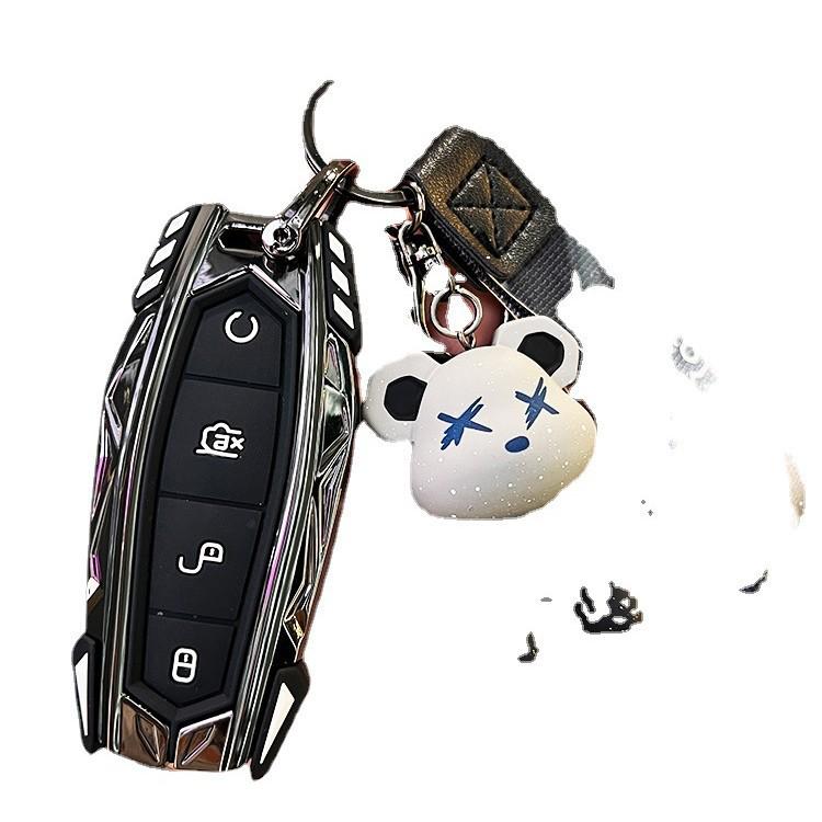 BYD Han Key Fob Cover for DMP Dolphin, Seal EV, Yuan Pro, Tang, Qin, Song Plus DMI Cars