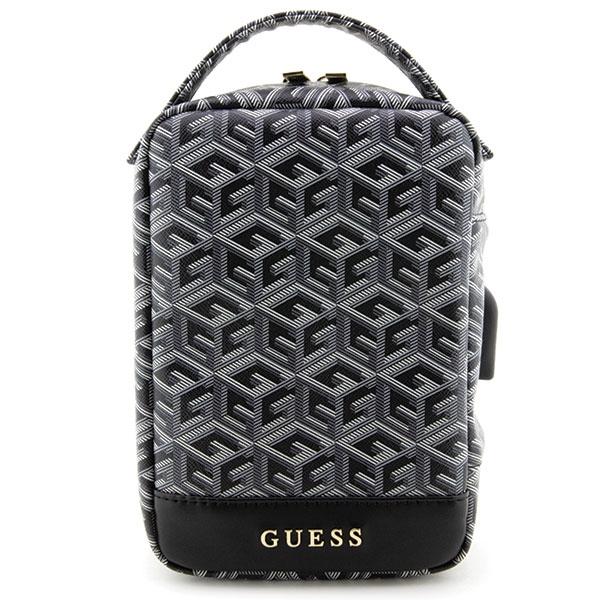 Guess Torba Guhbhgcfsek Organizerczarny/Black Gcube Stripe