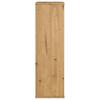 ODDA Side Table Cabinet 40 X 24 X 79 Cm Solid Pine Wood