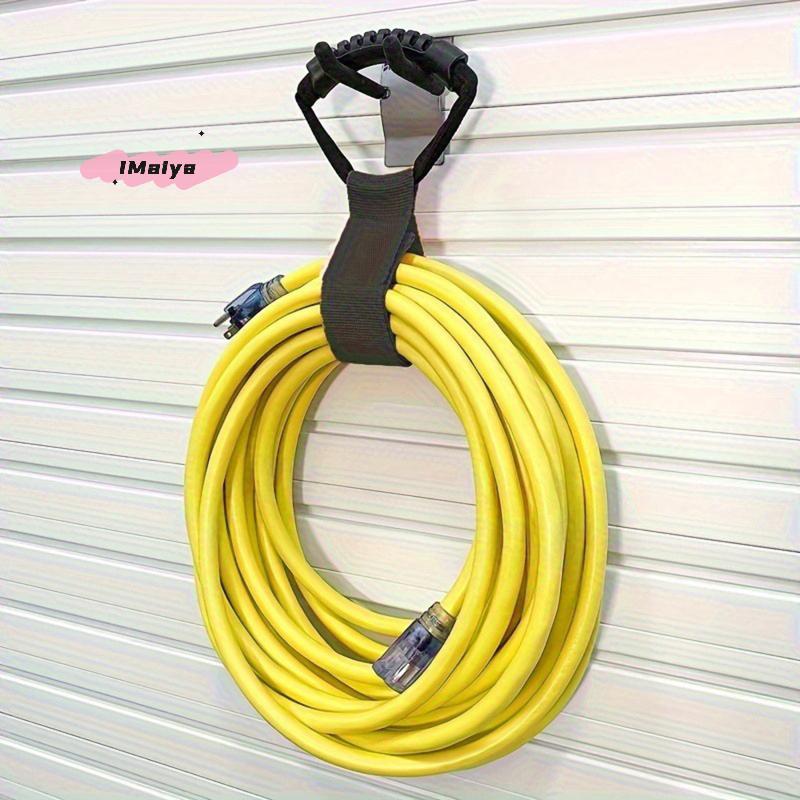 M-Heavy-Duty Storage Strap with Hook And Loop - Cord Carrying Hanger And Organizer with Handle for Pool Hoses Garden Hoses