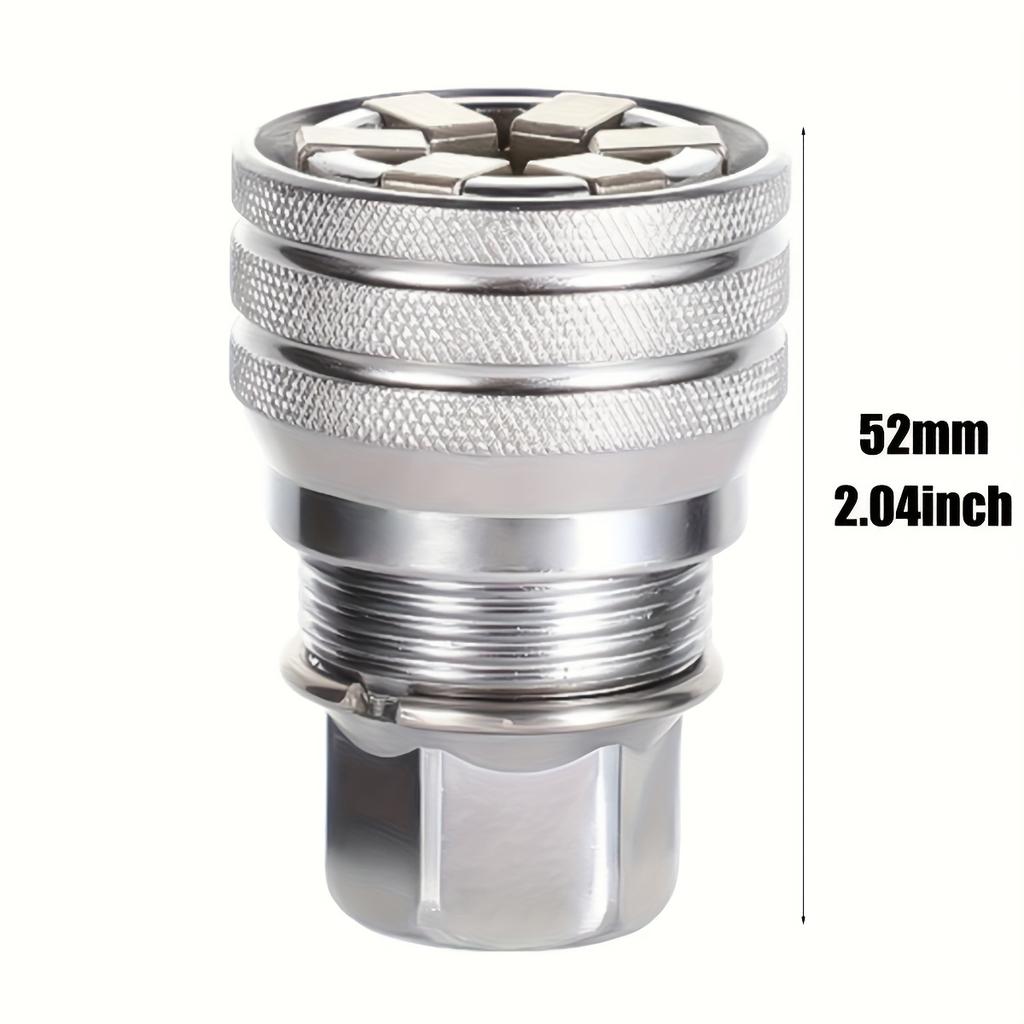 Universal Multifunctional Wrench Socket Sleeve Converter for 3/8" Drive Wrench, 10-19mm Adjustable Socket Adapter Wrench
