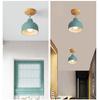 KY LEE Simple and Modern Wooden Ceiling Light Fixture Lighting Fixture for Living Indirect Nordic Adjustable Single Easy Installation - Room,
