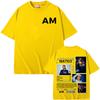 Abraham Mateo Double Sided Print T Shirt Unisex Unisex Latin Singer Tracklist Vintage Oversized Short Sleeve Hip Hop Graphic Tee