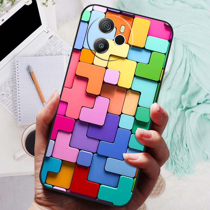 Phone Cover for Blackview Shark 8 Case Luxury Marble Printing TPU Silicone Funda for Blackview Shark 8 Soft Shells Shark8 Cool