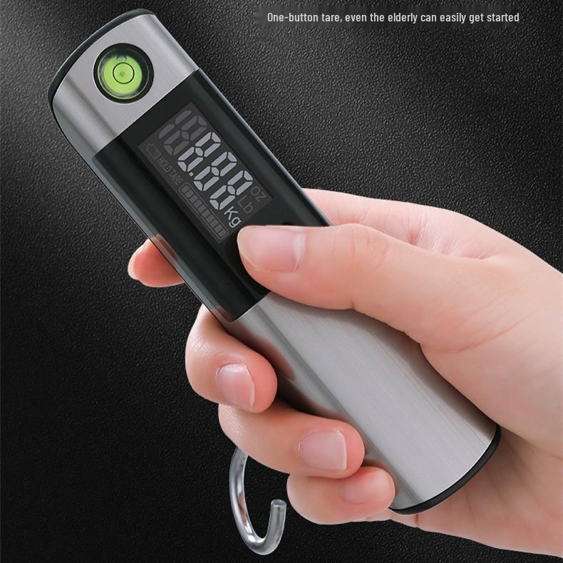 Rechargeable 50kg Handheld Luggage and Fishing Scale