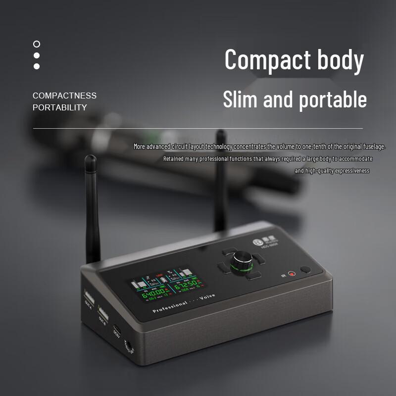 HuiDu HDS Series Portable Dual Wireless Microphone System (CN Version)