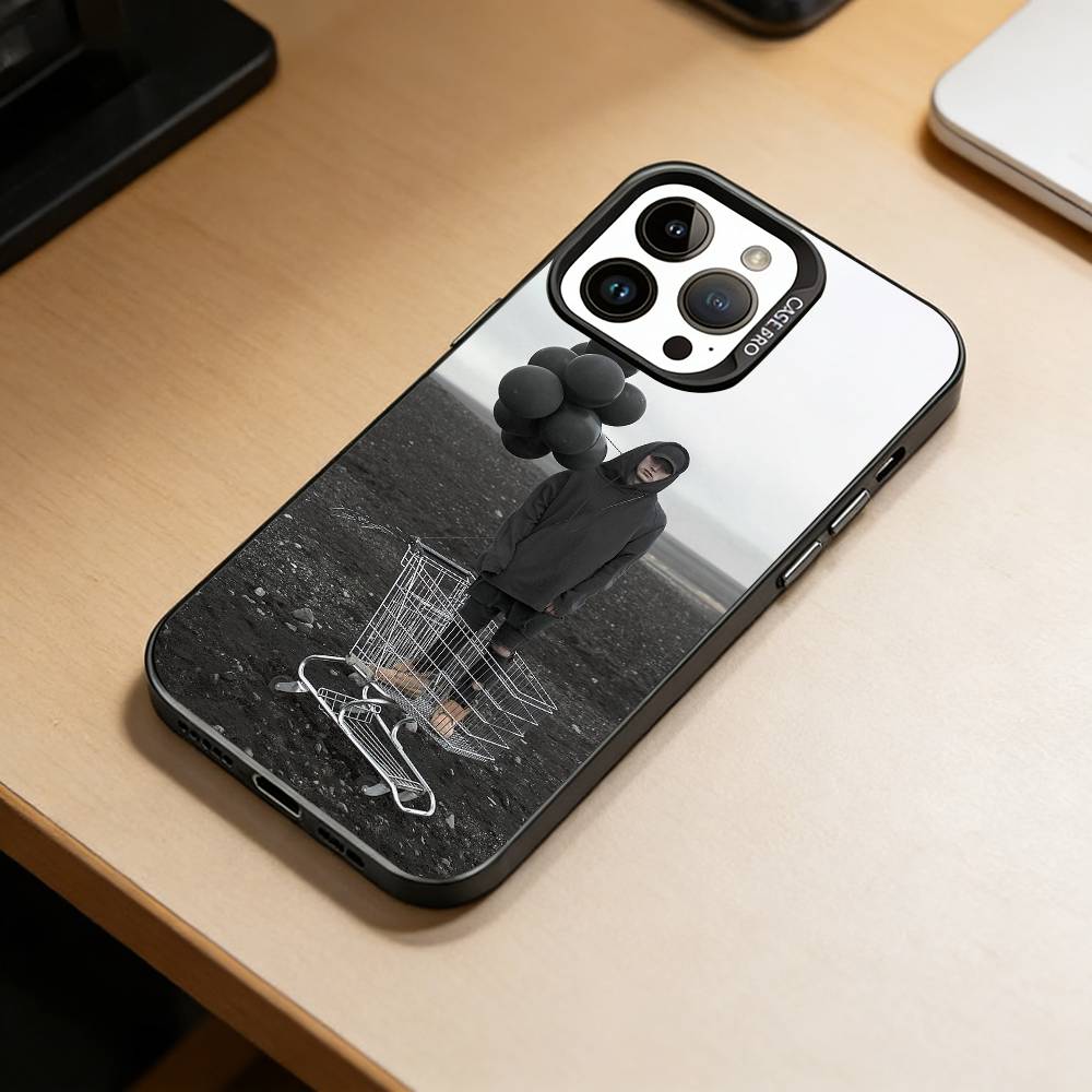 Singer NF Rapper Phone Case For iPhone 17,16,15,14,13,12,11 Plus,Pro Max,XS,Colorful Silver Black Cover