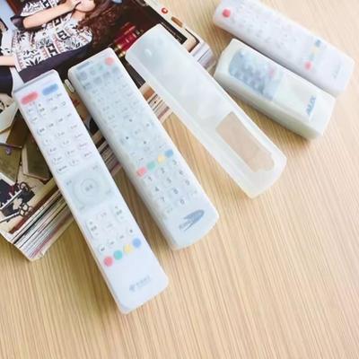 1pc-Silicone Transparent Dust-proof Remote Control Case Air Condition Cover TV Remote Storage Bag Remote Control Protctive Case
