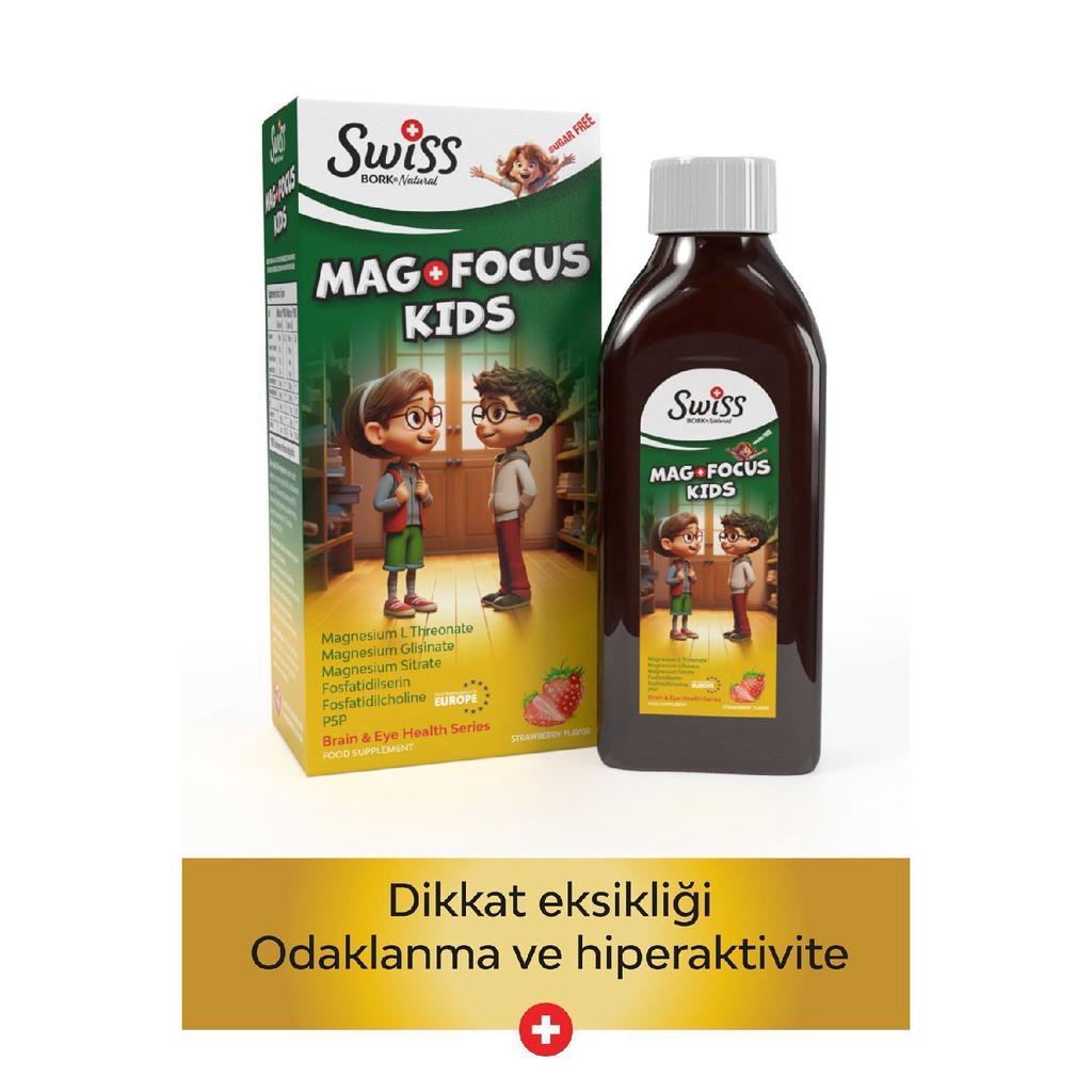 Mag Focus Kids Syrup 150 Ml Magnesium L-threonate Focusing Focusing Child Magnesium Syrup