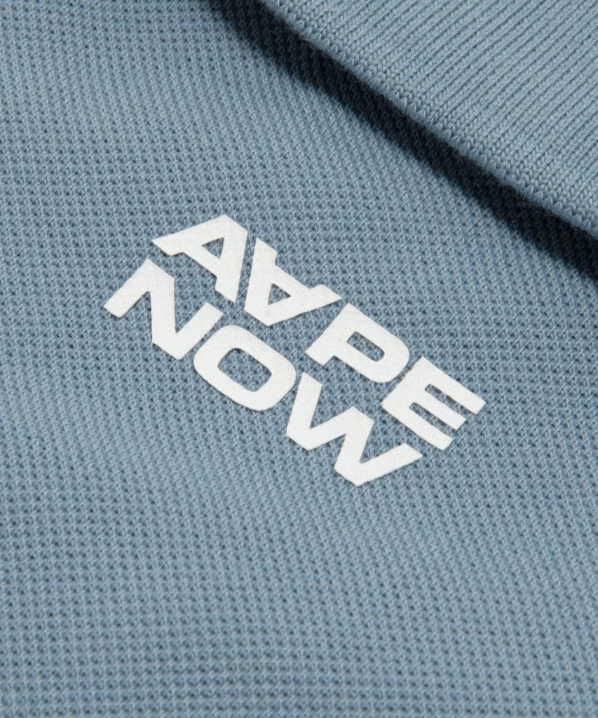 Eipeu Aapenow Moonface Logo Polo Shirt Sky Blue / Aappom1813Xxqble