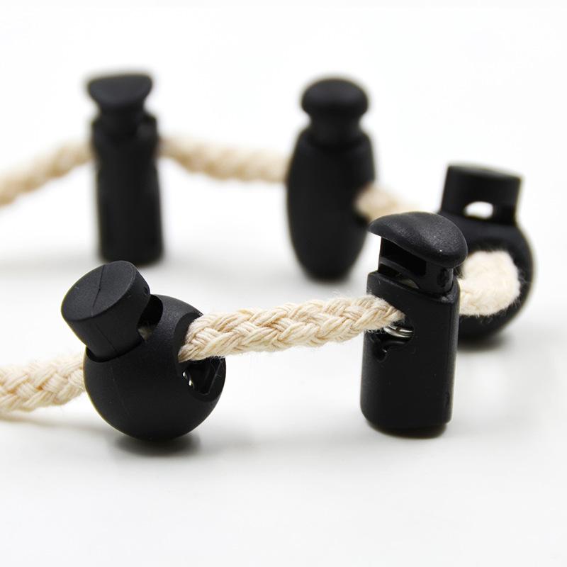 Plastic Spring Buckle, Luggage Accessories, Hanging Bell Elastic Adjustment Rope Buckle, Rope Lock, Pull Wire, Coat And Hat Pig Nose Buckle
