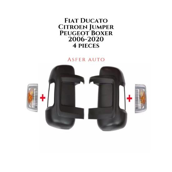 Mirror Cover And Signal For Fiat Ducato Citroen Jumper Peugeot Boxer 2006-2020 High Quality Oem 735424438 735424437