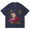 230 Gsm 100% Cotton Dragon Ball V18 Goku Print Unisex Heavy Cotton T Shirt