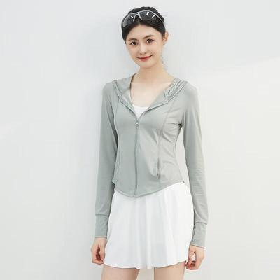 Damen Kapuzenjacke Slim Fit mit UV-Schutz