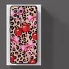 Funda Phone Cover Case for Xiaomi Poco F8 C61 C75 C50 F1 F3 M5 X3 X4 X5 X7 Pro C71 M3 M4 M7 Pro Leopard Cherry