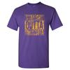 Straight Outta Minnesota - Hometown Pride T-Shirt - Purple