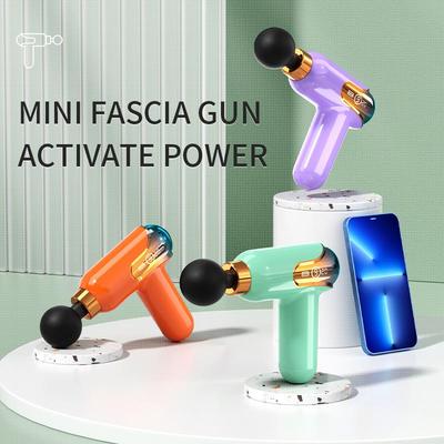 Fascia Gun Mini Vibration Massager for Women - Portable Muscle Relaxer Fitness Massage Tool