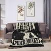 The Twilight Saga Jacob Wolf Pack Girls Muscle Blanket Fleece Portable Warm Throw Blanket for Sofa Outdoor Plush Thin Quilt