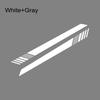 2PCS Car Side Door Vinyl Decals Racing Stripes Decals Sticker Decoration Auto Accessories For Mercedes Benz Smart Fortwo 453 451 LK8