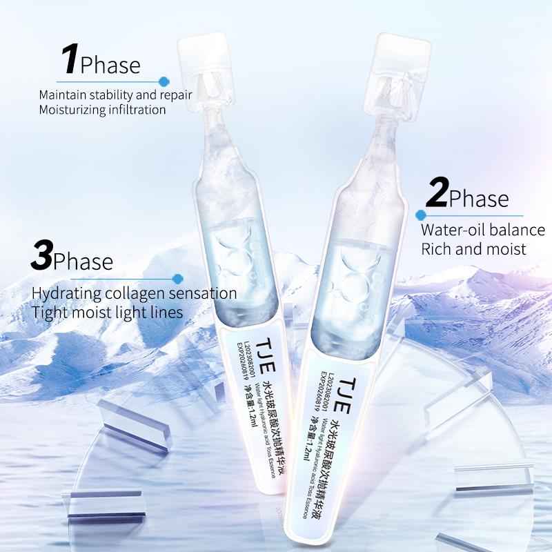 TJE Water Light hyaluronic acid Tosses Essence 1.2ml*30 PCS Hydrating Repair and firming Anti-sensitive Facial Liquid