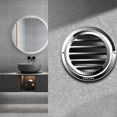 Air Vent Exhaust Hood Home DIY Full Protection, Stainless Rain Ventilation Grille for