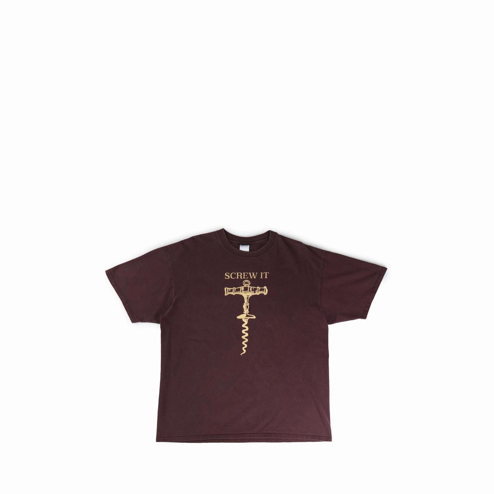 Vintage 2000 s Screw It Winery Tee Shirt Vtg Y2k 2000 Wine Funny Humor Faded M