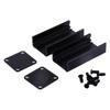 1.97x0.98x0.98in Extruded Aluminum Case Aluminum PCB Board DIY Box  Electronic Projects
