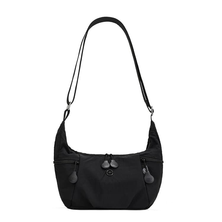 Anti-splashing and wear-resistant tooling wind daily shopping versatile small satchel чёрный