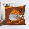 S-Shuke B-Beita Animation Pillow Case Square Pillow Bedroom Sofa Leisure Comfort Cushion Car Living Room Home Decoration