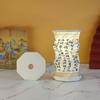 Creative Foldable Paper Latern LED Mini Rotating Light Birthday Gift Dimmable Table Lamp  Home