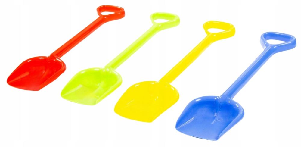 SAND SHOVEL for the BEACH for children, LARGE, SHINY, 42 cm