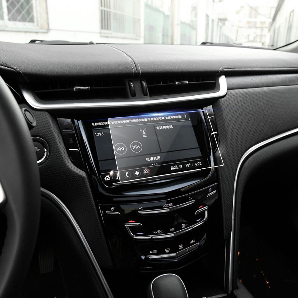 For Cadillac XTS CTS 2014-2019 Car Navigation Screen Tempered Glass Protector Film Screen Film Interior Accessories AGW1