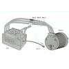 Fishing Wire Winder System Aluminium Alloy Vacuum Sucking Cup Type Handle Fish Line Winding Tool