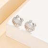 Stainless Steel Scallop Shell Stud Earrings - Fresh Resort Style Women's Accessories
