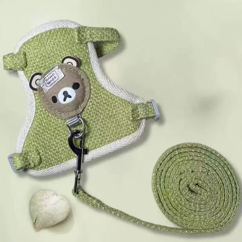 

Винни-Пух Шлейка для питомцев с защитой от побега и поводок для собак и кошек Small (2-6 lbs)