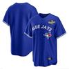 Toronto Blue Jays Kinder Baseballtrikot Bestickt Blank Sportshirt Herren Damen