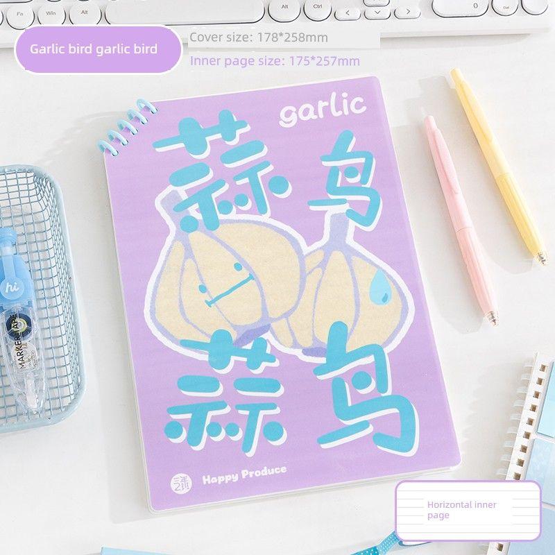 

Третий класс Второй класс Фрукты и овощи Косой блокнот на спирали с отрывными листами Новинка Красивый Не ручной Съемный блокнот для студентов [Page 120] Garlic Bird Garlic Bird