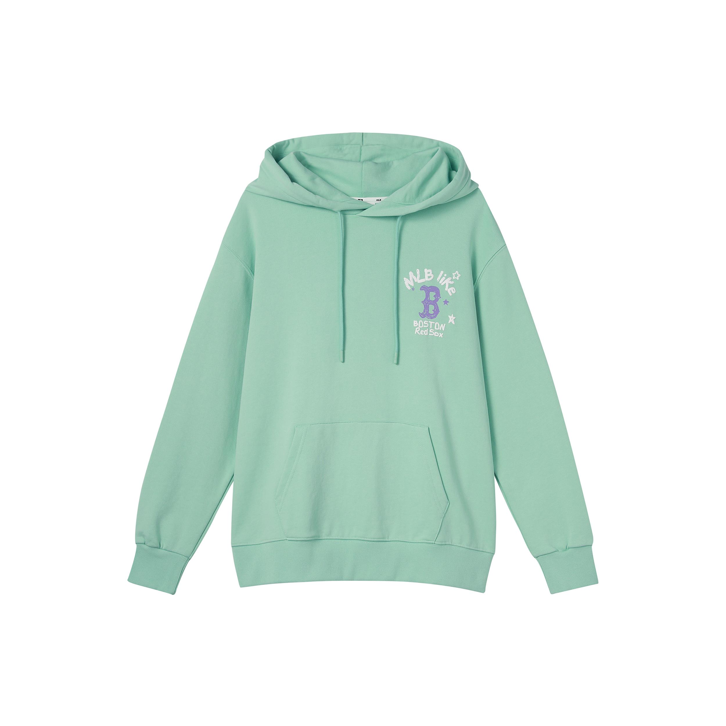 

New MLB Sweatshirt Unisex Mint Green 31HD02041-43T XL