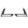 Carbon Fiber Style Front Fog Light Cover Trim for Honda CRV 2023 2024