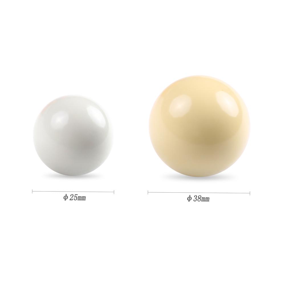 25MM   38MM Children Billiards Table Balls Set Resin Small Pool Cue Balls Full Set