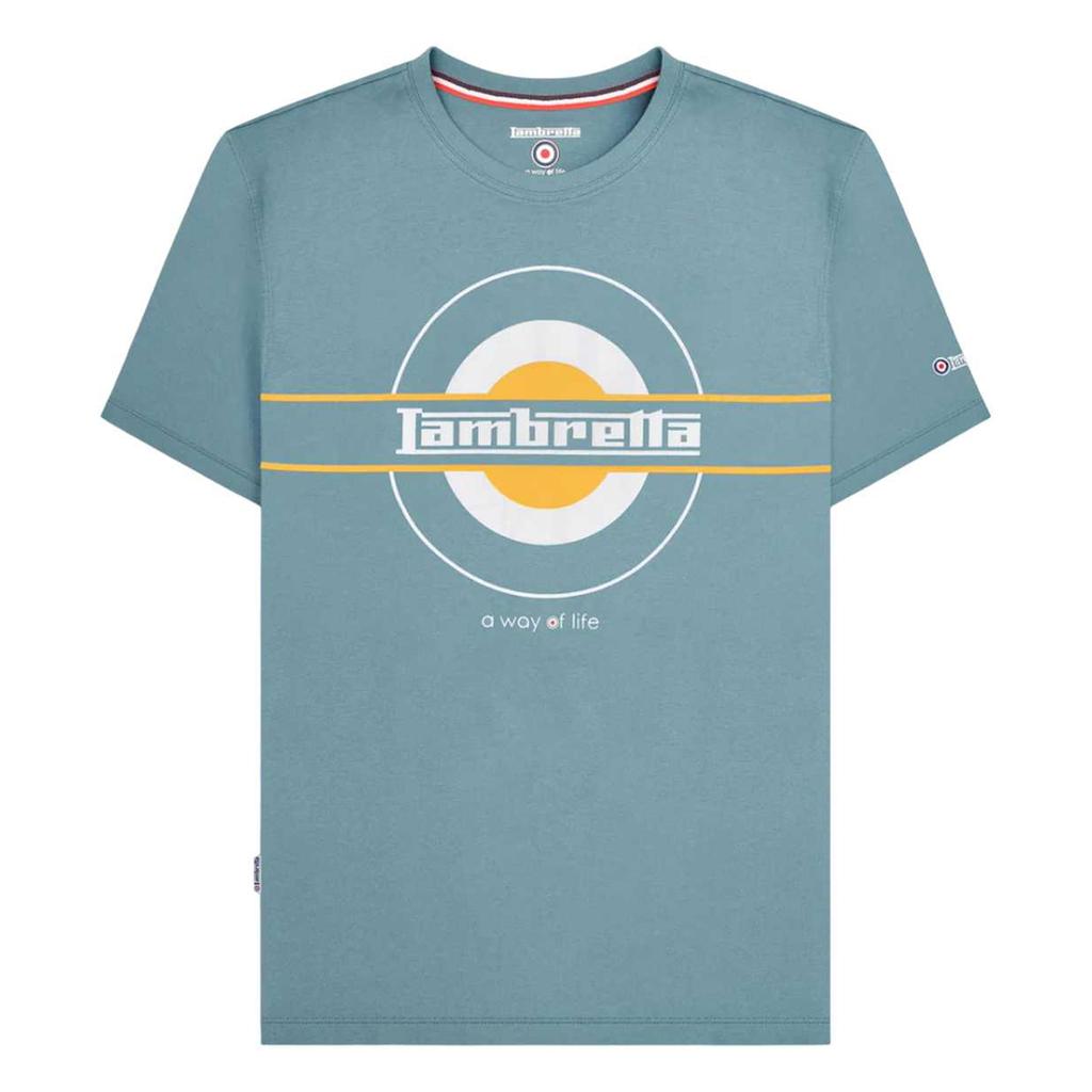 LAMBRETTA T-shirt Target Neo SS25 da uomo