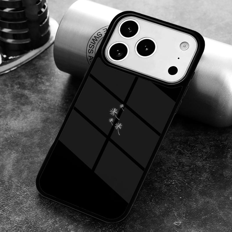 Minimal Aesthetics Flowers Phone Case for iPhone 17 16 15 Pro Max Air 14 13 12 11 Plus Shockproof Capa Cover