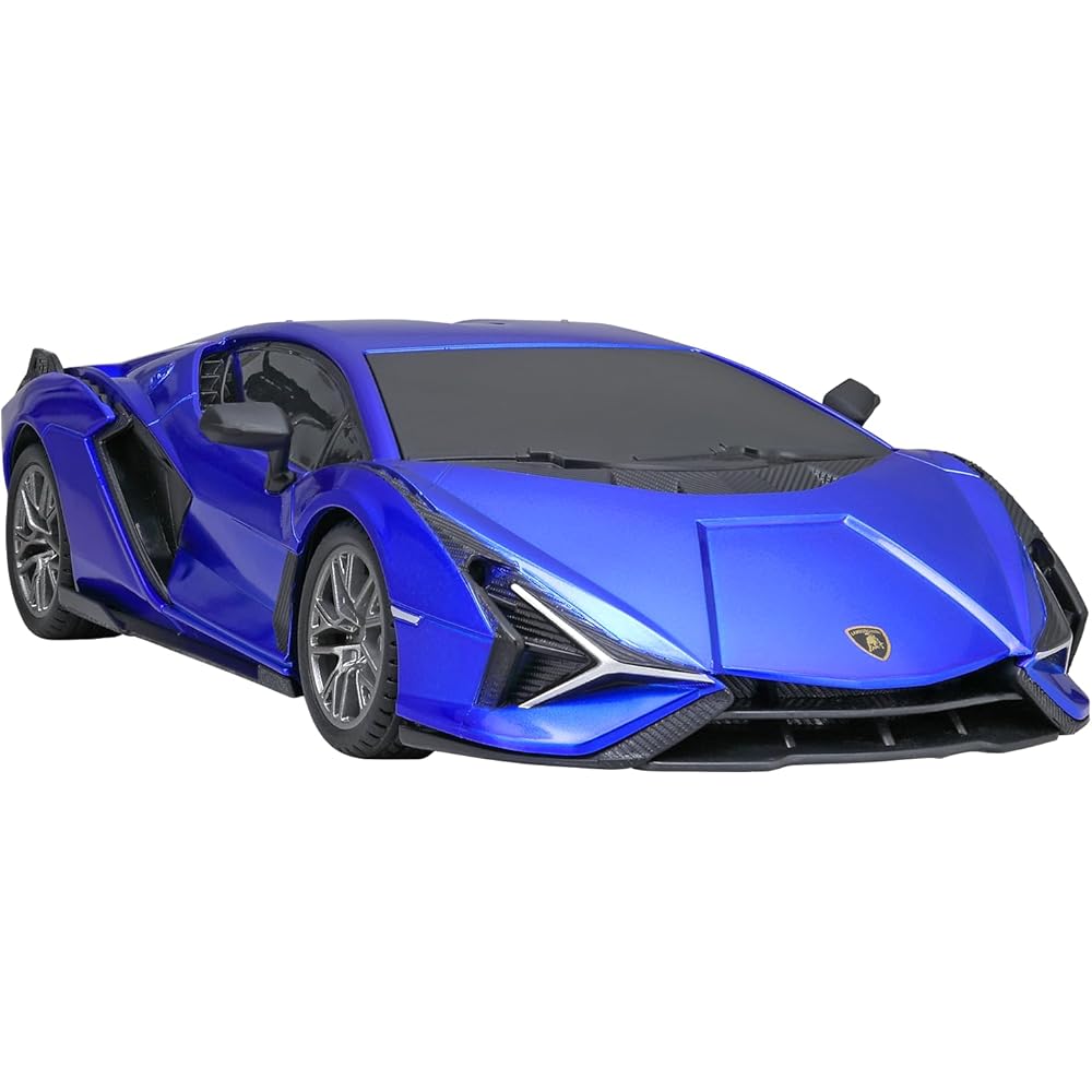 Lamborghini 1/24 R/C Sian Blue Remote Control Car Model Scale Vehicle