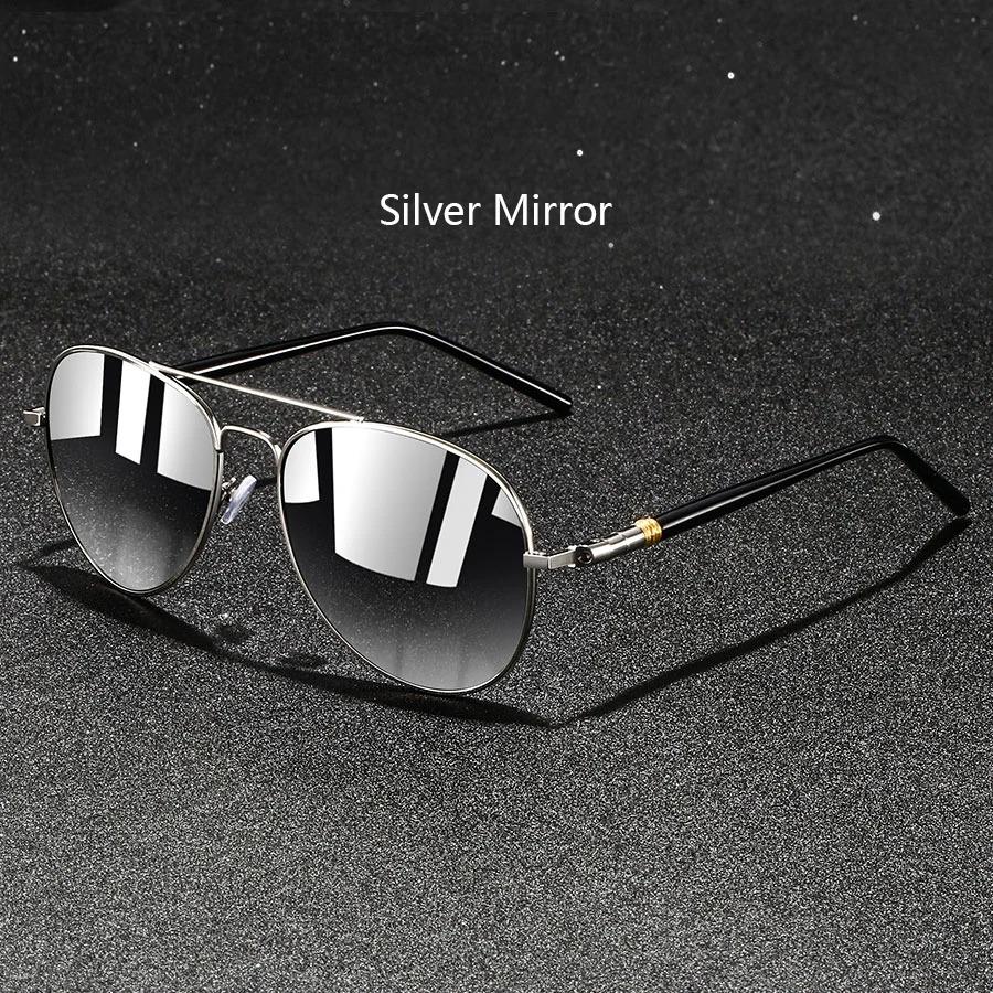 Luxury Pilot Polarized Sunglasses Men Women Driving Fishing Retro Sun Glasses Brand Designer Male Metal Sunglasss For Man UV400