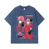 275 GSM Washed T-shirts 100% Cotton Darling in the Franxx V1 Print Unisex Heavy Cotton T Shirt