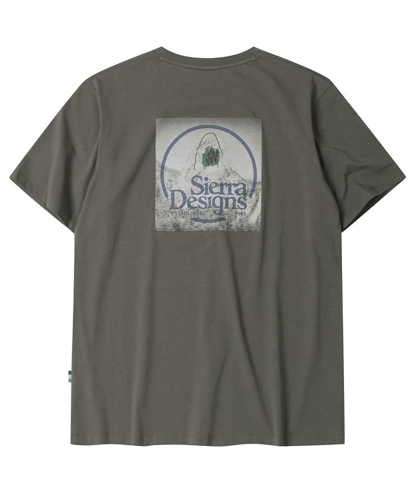 SIERRA DESIGNS Half Dome Photo Archive Chill-Lite Short Sleeve Charcoal