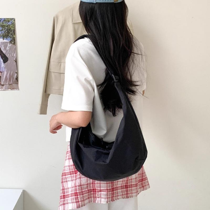 Borsa Dumpling Commuter di Grande Capacità Borsa Casual Monospalla a Tracolla