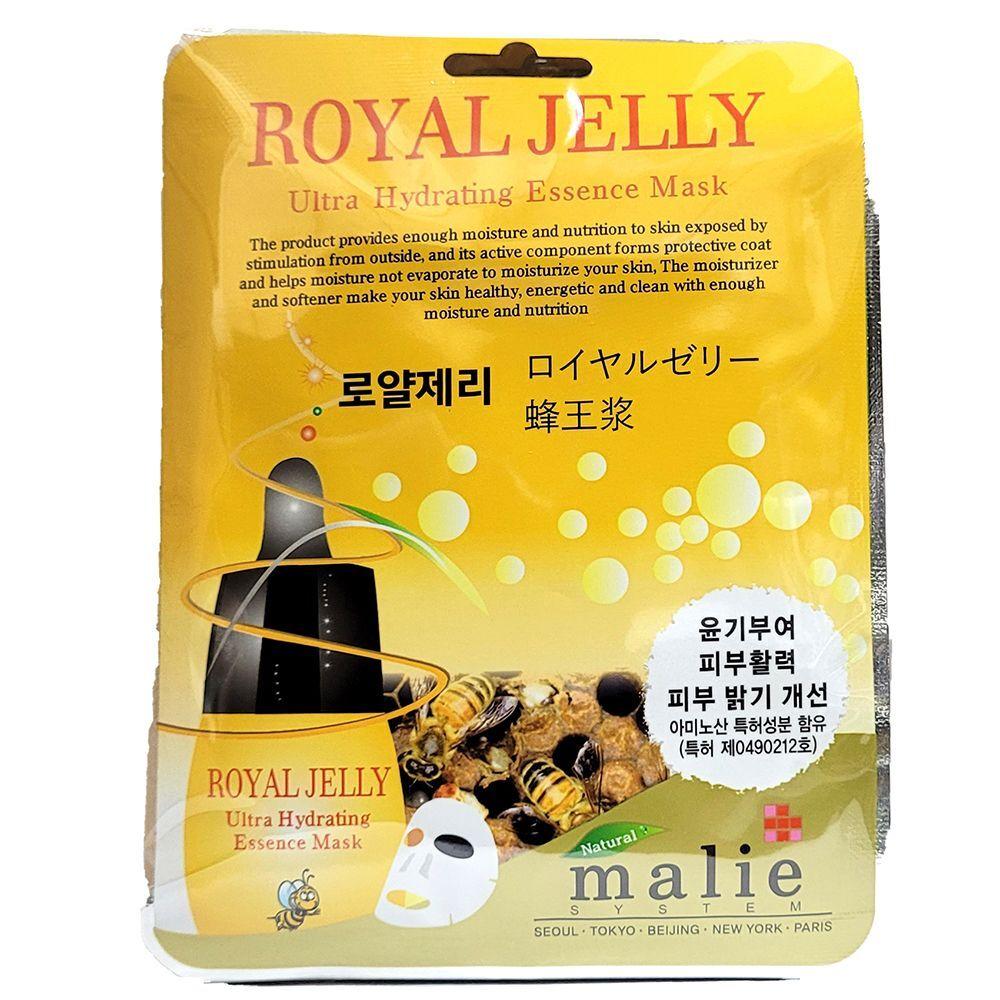 Royal Jelly Mask Pack 10P for dry and fluffy skin
